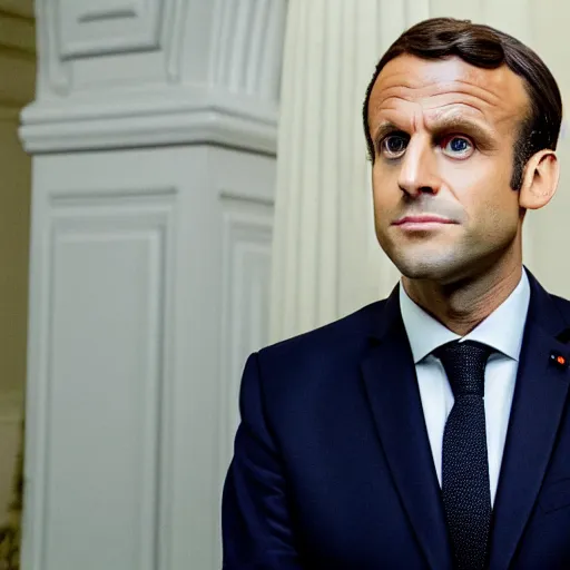 Image similar to film still Emmanuel Macron in the big short (2015)