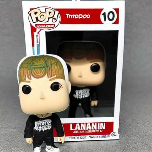 Image similar to yung lean funko pop
