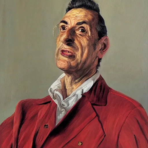 Prompt: portrait of antonio variacoes, painting by paula rego, high detail, high resolution
