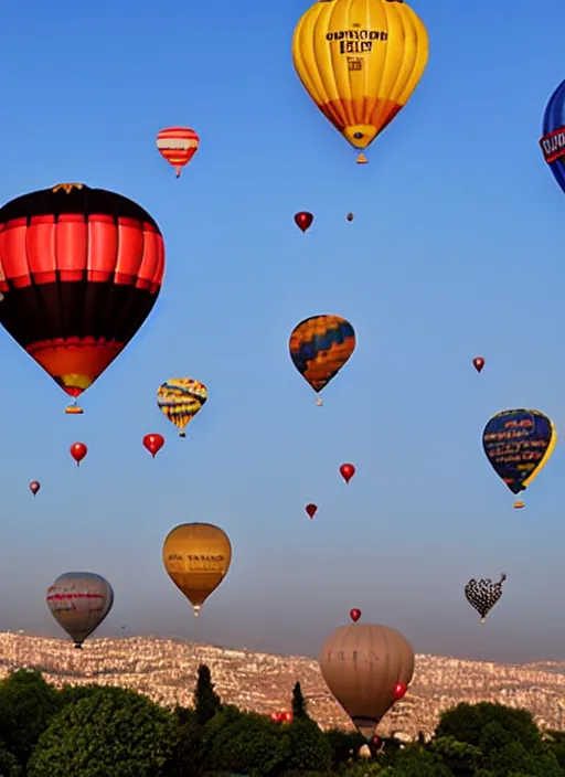 Image similar to turkish hot air balloons