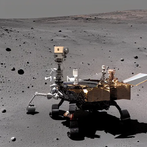 Image similar to Photo of the moon lander on mars