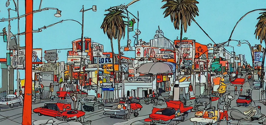 Image similar to los angeles by lou romano