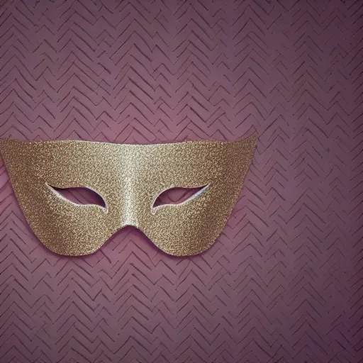 Image similar to party mask, silky texture, gradient, logo, aesthetic, 4 k, hd