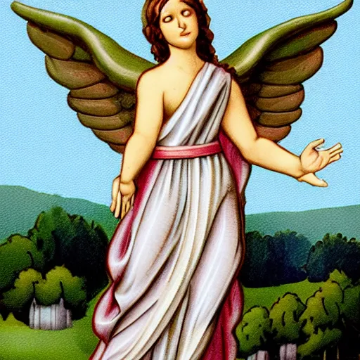 Image similar to biblically accurate angel