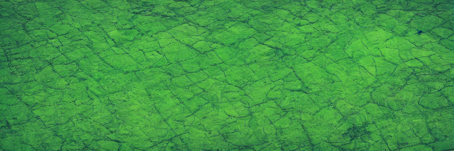 Image similar to green toxic landscape