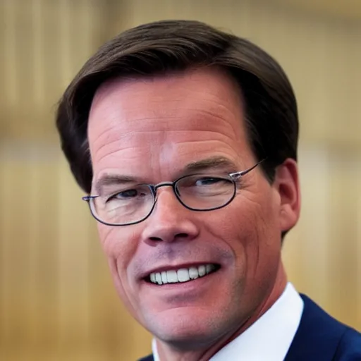 Image similar to mark rutte