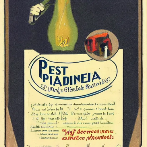 Prompt: a best soda from 1 9 2 0 s called pipiandkaka