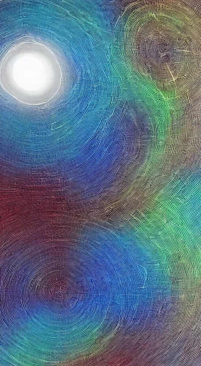 Prompt: a cymatic sound pattern blending with an atmospheric jet stream diagram of planet earth, weather report style, satelite imagery, whole earth, margaret watts hughes, voice print