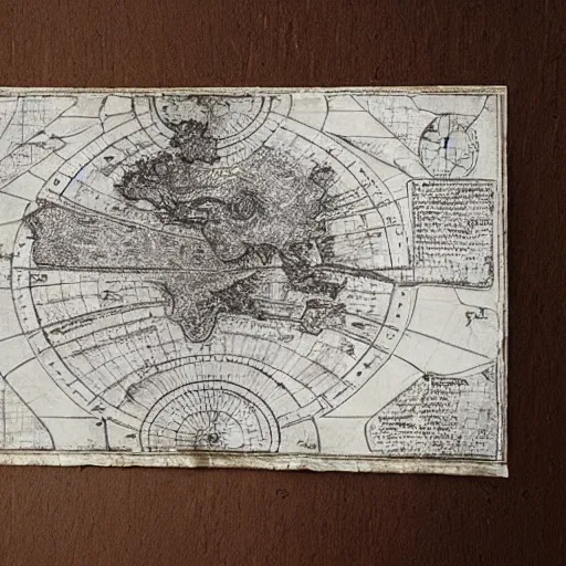 Image similar to ancient map, labyrinth map, old paper