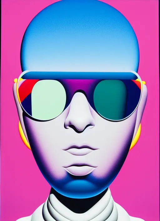 Image similar to balenciaga shades ad by shusei nagaoka, kaws, david rudnick, airbrush on canvas, pastell colours, cell shaded, 8 k