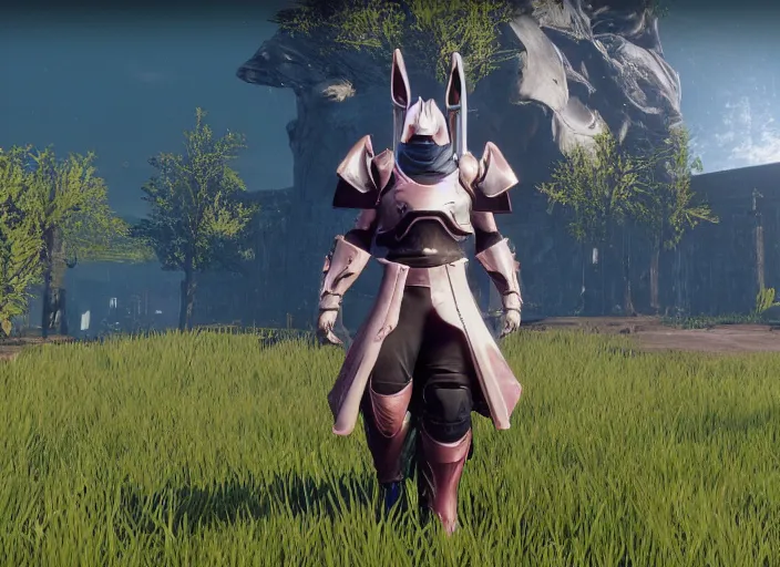 Prompt: ham chungus armor in Destiny 2 inventory, highly detailed 4k in-game screenshot leak datamine from reddit