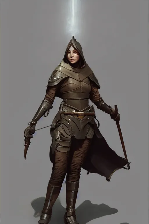 Image similar to hyper realistic photo of medieval hunter queen full body, cinematic, artstation, cgsociety, greg rutkowski, brom