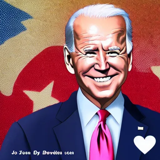 Prompt: joe biden in the style of anime