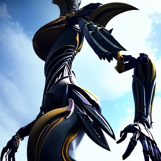 Prompt: highly detailed giantess shot, worms eye view, looking up at a giant 500 foot tall beautiful stunning saryn prime female warframe, as a stunning anthropomorphic robot female dragon, looming over you, walking toward you, detailed warframe legs towering over you, camera looking up, posing elegantly over you, sleek sharp claws, detailed robot dragon feet, proportionally accurate, two arms, two legs, camera close to the legs and feet, giantess shot, massive scale, warframe fanart, ground view shot, cinematic low shot, high quality, captura, realistic, professional digital art, high end digital art, furry art, macro art, giantess art, anthro art, DeviantArt, artstation, Furaffinity, 3D realism, 8k HD octane render, epic lighting, depth of field