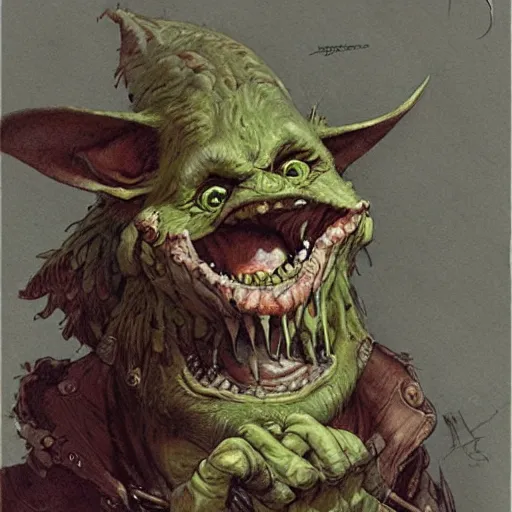 Image similar to a goblin by jean baptiste monge