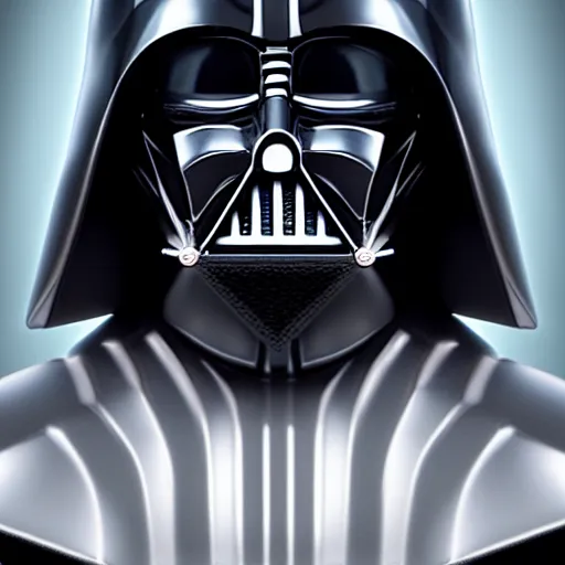 Image similar to darth vader, portrait, realistic, high definition, very detailed, extremely high detail, photo realistic, symmetrical, unreal engine 5