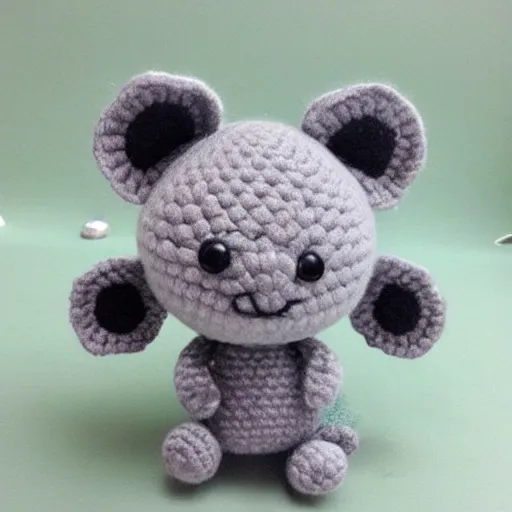 Image similar to a koala amigurumi