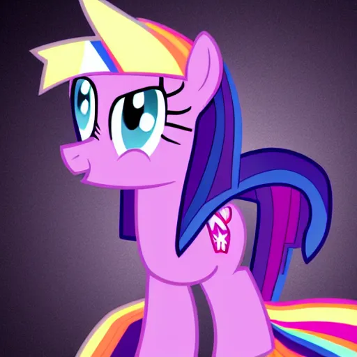 Image similar to Twilight Sparkle. MLP