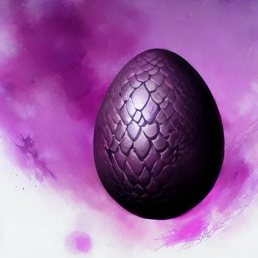 Image similar to purple dragon egg, ancient egg, concept art, hyper details, ruan jia, craig mullins, trending on artstation, hyper detailed, insane details, cgsociety, hypermaximalist, micro details, photorealistic
