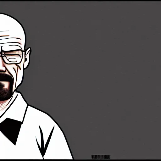 Prompt: walter white as omniman from invincible, 4 k, high resolution, illustration, badass