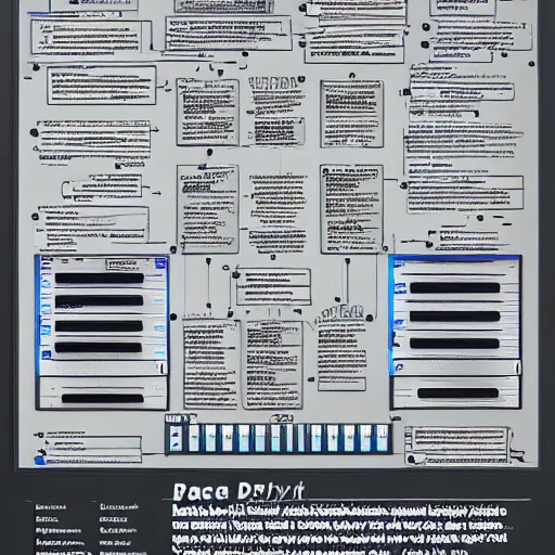 Prompt: highly detailed labeled medical anatomy poster of an abelton push MIDI pad controller