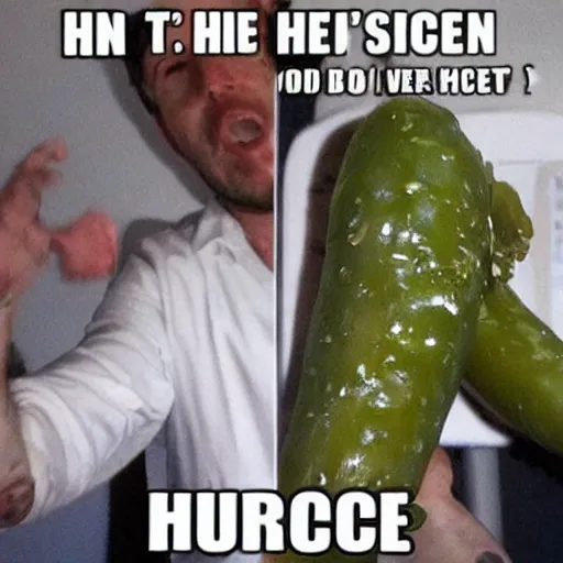 Image similar to and then he turned himself into a pickle, funniest sh*t I've ever seen