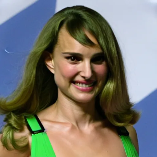 Image similar to Natalie Portman as She Hulk