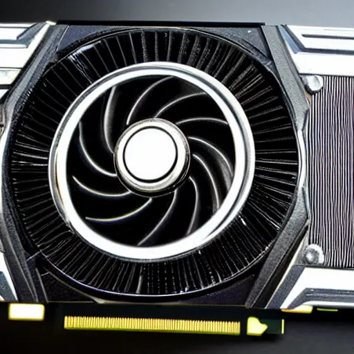 Prompt: NVIDIA graphics cards in fire, hyper-realistic, 8K HDR