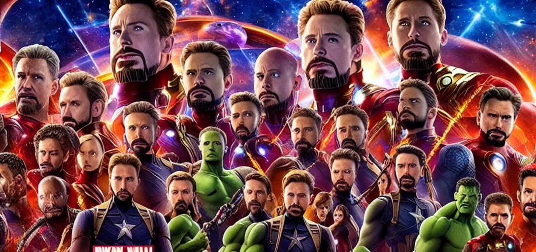 Image similar to a very high resolution image from a new movie. the avengers infinity war, photorealistic, photography, directed by wes anderson