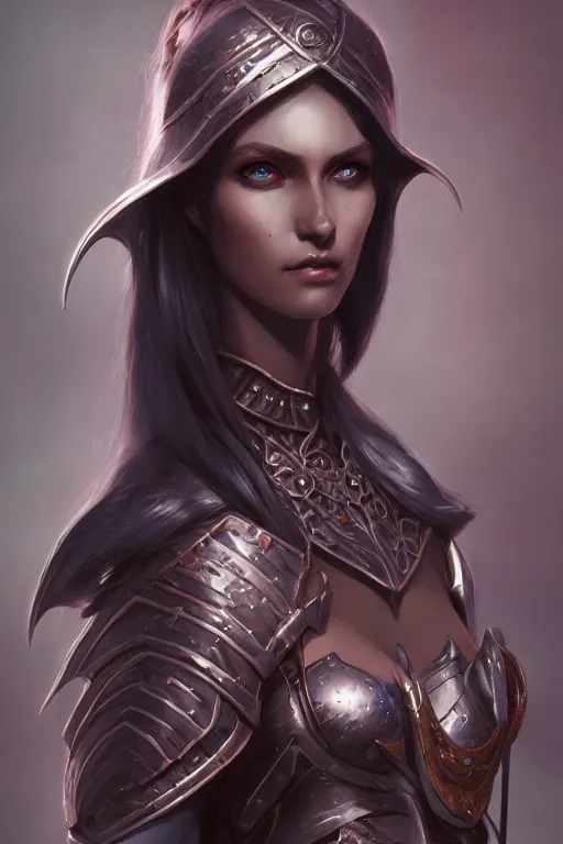 Image similar to dark elf princess, highly detailed, d & d, fantasy, highly detailed, digital painting, trending on artstation, concept art, sharp focus, illustration, art by artgerm and greg rutkowski and fuji choko and viktoria gavrilenko and hoang lap