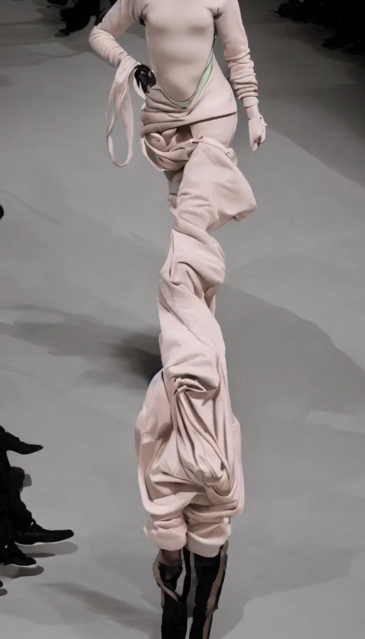 Image similar to innovative clothing design, by balenciaga, yeezy