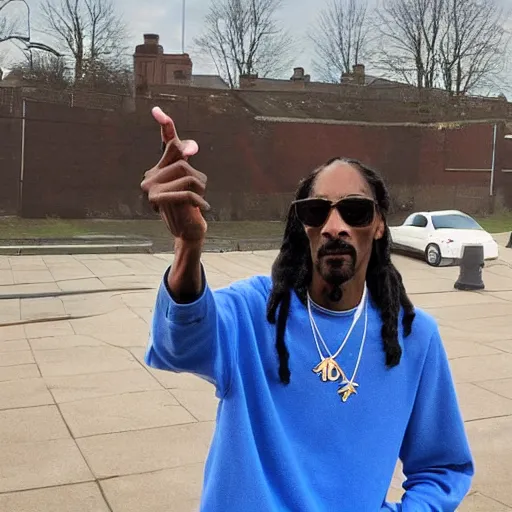 Image similar to snoop dogg in barnsley