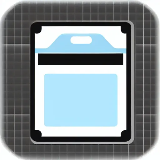 Prompt: a small icon of computer file folder