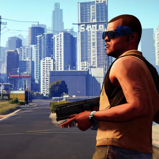 Image similar to gta 6 leaked screenshots