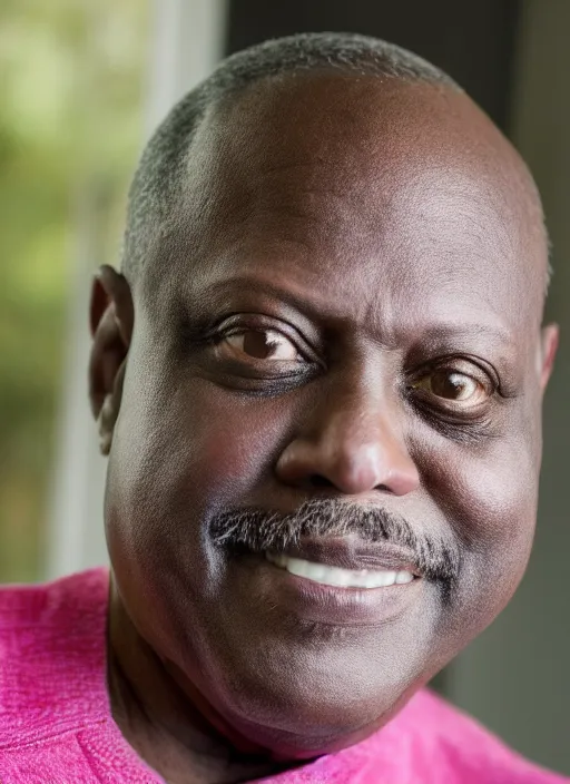 Image similar to DSLR photo portrait still of 64 year old age 64 Bernie Mac at age 64!!!, 85mm f1.8