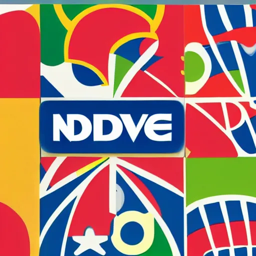 Image similar to novo nordisk logo, 6 0's pop art