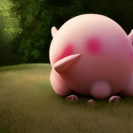 Image similar to national geographic professional photo of chansey, award winning