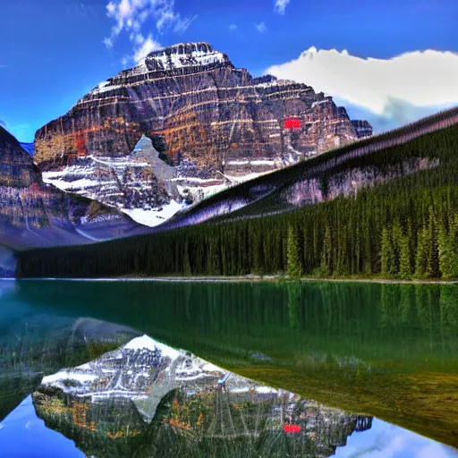 Prompt: banff national park