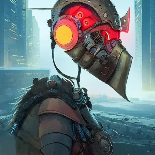 Image similar to cyberpunk viking helmet mask warrior goddess robot ninja fantasy, art gta 5 cover, official fanart behance hd artstation by jesper ejsing, by rhads, makoto shinkai and lois van baarle, ilya kuvshinov, ossdraws