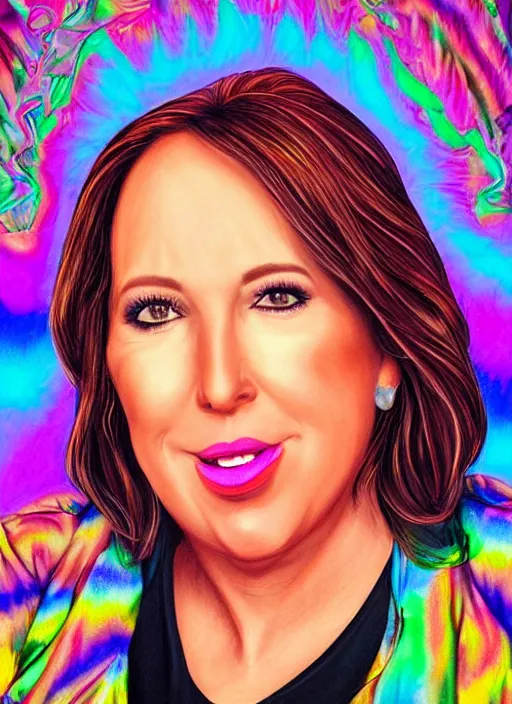 Image similar to photograph ultra realistic portrait of discheveled alex jones by lisa frank