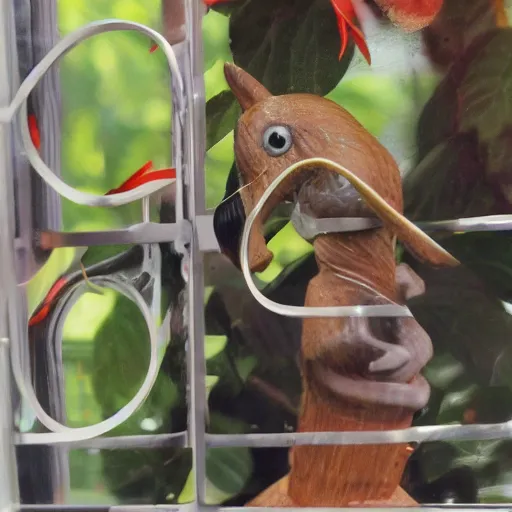 Image similar to mono chrome outline of a squirrel with a white background