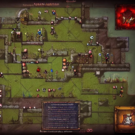 Image similar to roguelike among us fantasy art