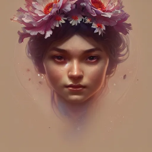 Image similar to Flower in the cosmos, highly detailed, digital painting, artstation, concept art, smooth, sharp focus, illustration, Unreal Engine 5, 8K, art by artgerm and greg rutkowski and alphonse mucha