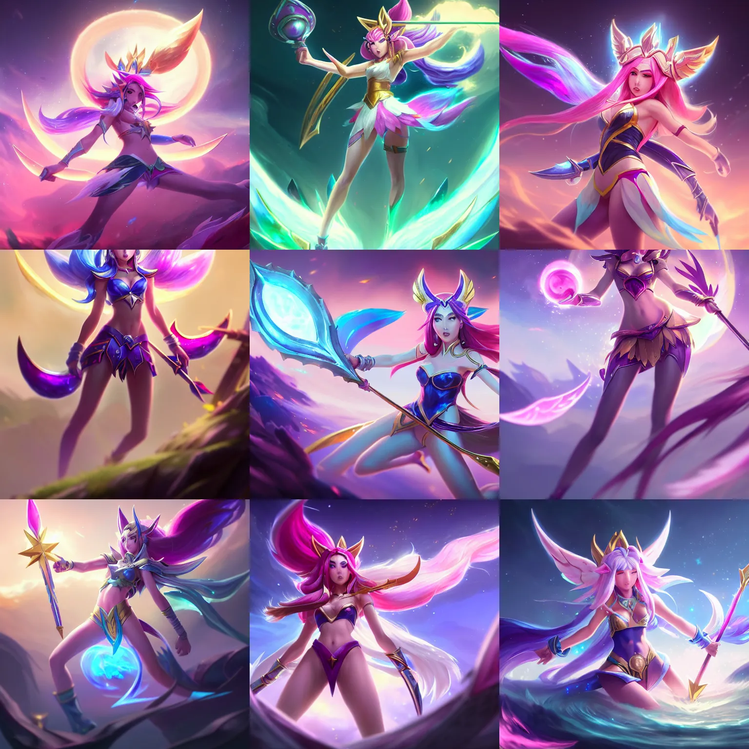 Prompt: ultra detailed photo of star guardian ( ( ( akali ) ) ) from league of legends, by riot games, extremely detailed digital painting, in the style of fenghua zhong and ruan jia and jeremy lipking and peter mohrbacher, mystical colors, rim light, beautiful lighting, 8 k, stunning scene, raytracing, octane, trending on artstation