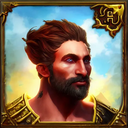 Image similar to divinity original sin 2, div os 2, div 2, group chat icon, 8 k high quality digital art icon art