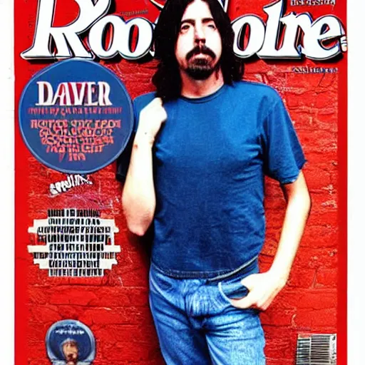 Image similar to 2 1 yo dave grohl 1 9 9 4 rock tour photograph, rollingstone magazine