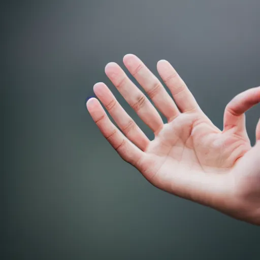 Image similar to human hand, five fingers, XF IQ4, f/1.4, ISO 200, 1/160s, 8K, RAW, unedited, symmetrical balance, in-frame, sharpened