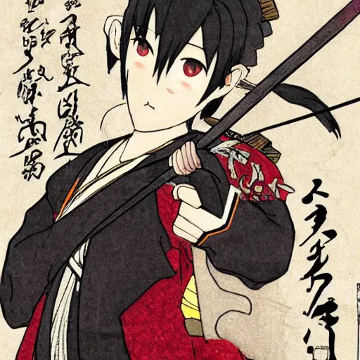 Image similar to Ganyu from Genshin nocking an arrow on her bow, pixiv art