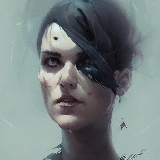 Prompt: portrait of Anna Millerstone as a Dark evil witch, dramatic lighting, illustration by Greg rutkowski, yoji shinkawa, 4k, digital art, concept art, trending on artstation