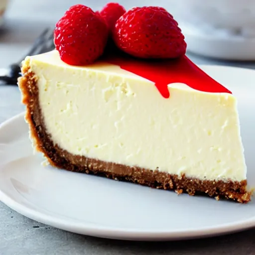 Prompt: the perfect cheesecake